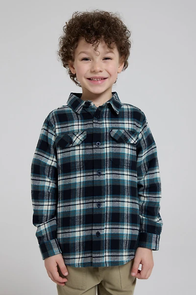 Flannel Kids Check Shirt