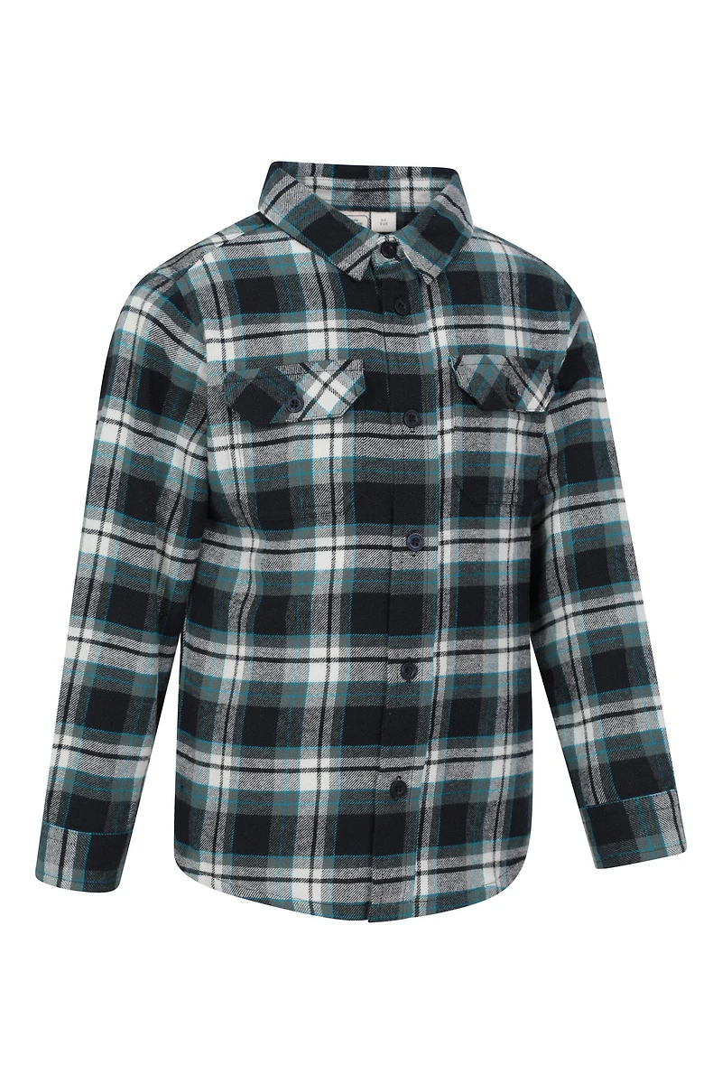 Flannel Kids Check Shirt