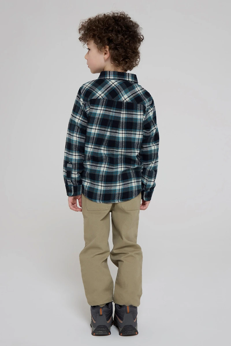 Flannel Kids Check Shirt