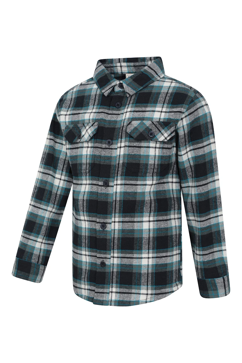 Flannel Kids Check Shirt