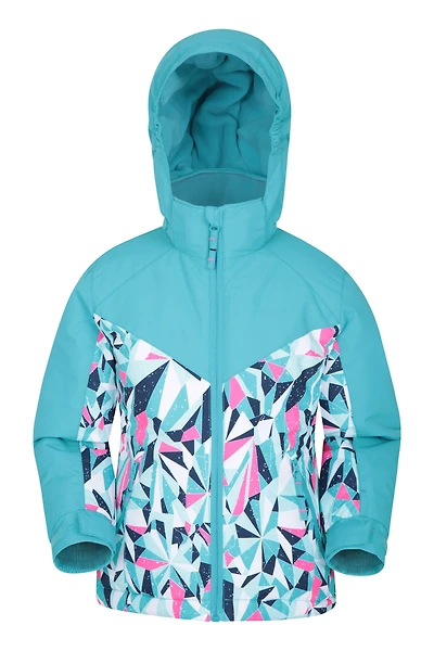 Snow Storm Kids Printed Ski Jacket