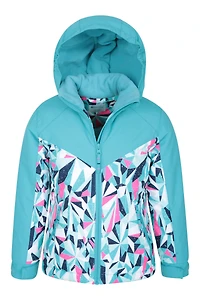 Snow Storm Kids Printed Ski Jacket
