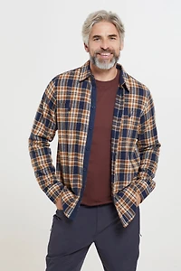 Lumberjack Flannel Long Sleeve Mens Shirt