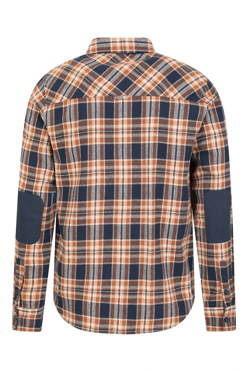 Lumberjack Flannel Long Sleeve Mens Shirt