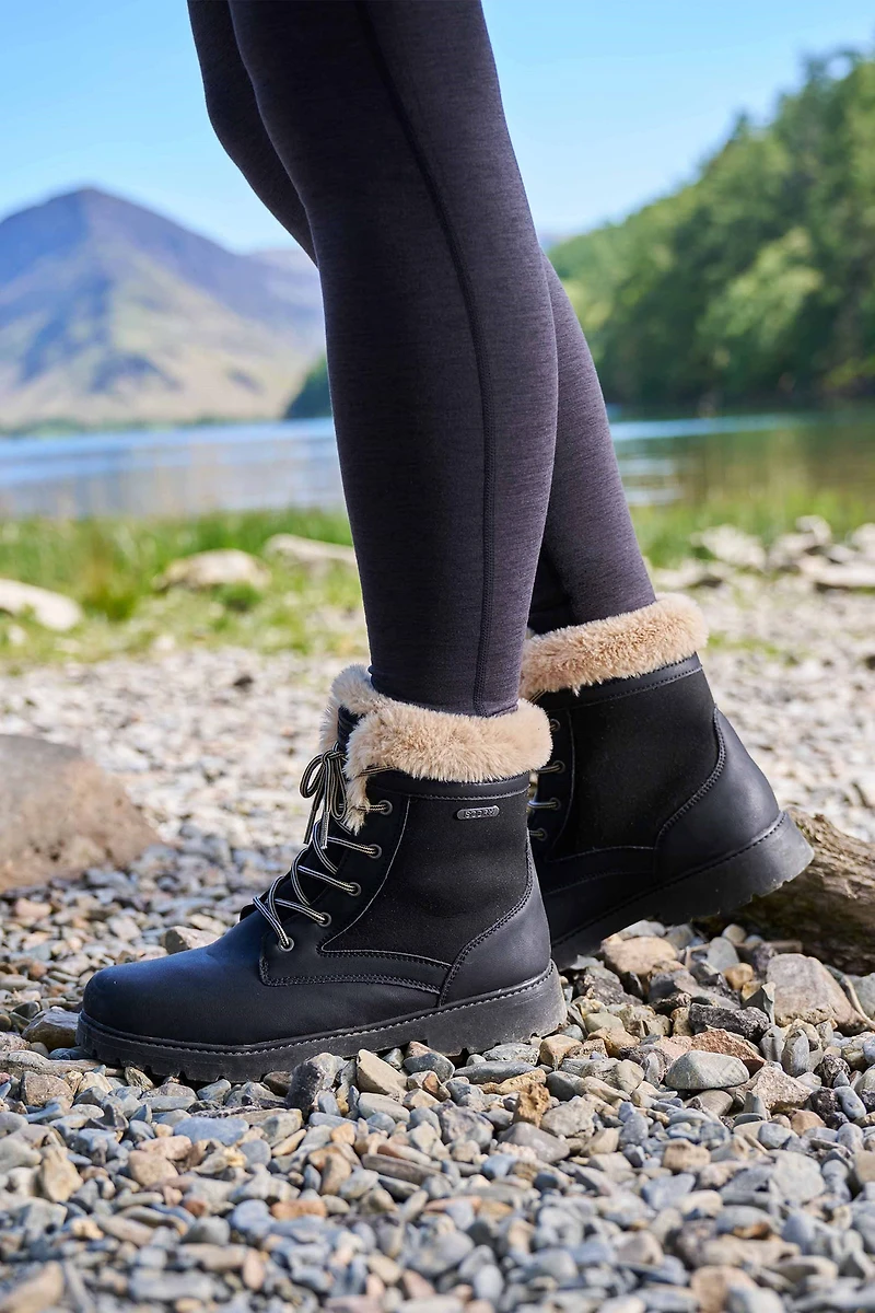 Womens Casual Thermal Waterproof Boots