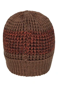 Two-Tone Melange Mens Thermal Beanie
