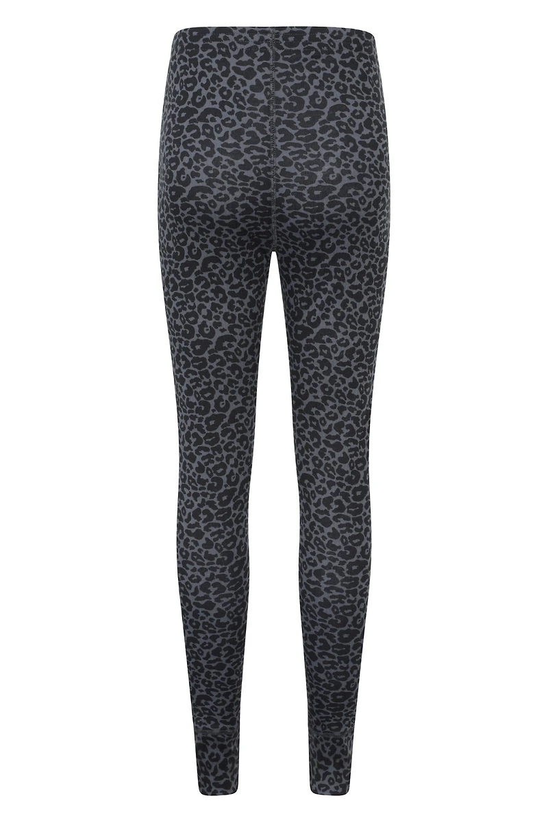 Talus Printed Womens Thermal Leggings