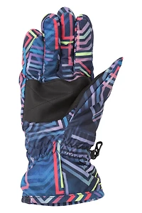 Womens Printed Ski Glove