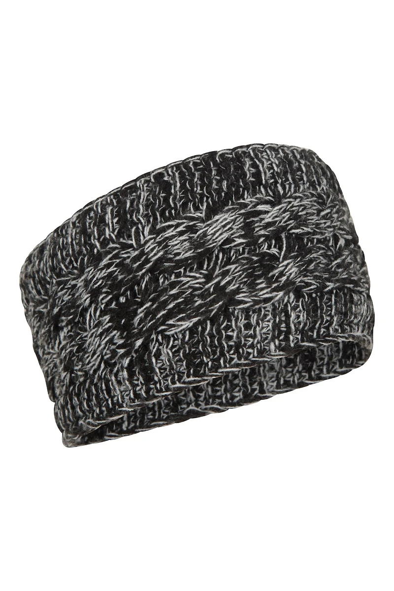 Wide Speckle Knitted Headband