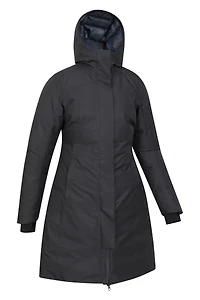 Polar Hybrid Womens Long Down Jacket