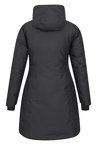 Polar Hybrid Womens Long Down Jacket