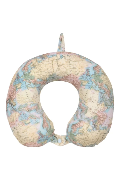 Memory Foam Travel Pillow - Patterned