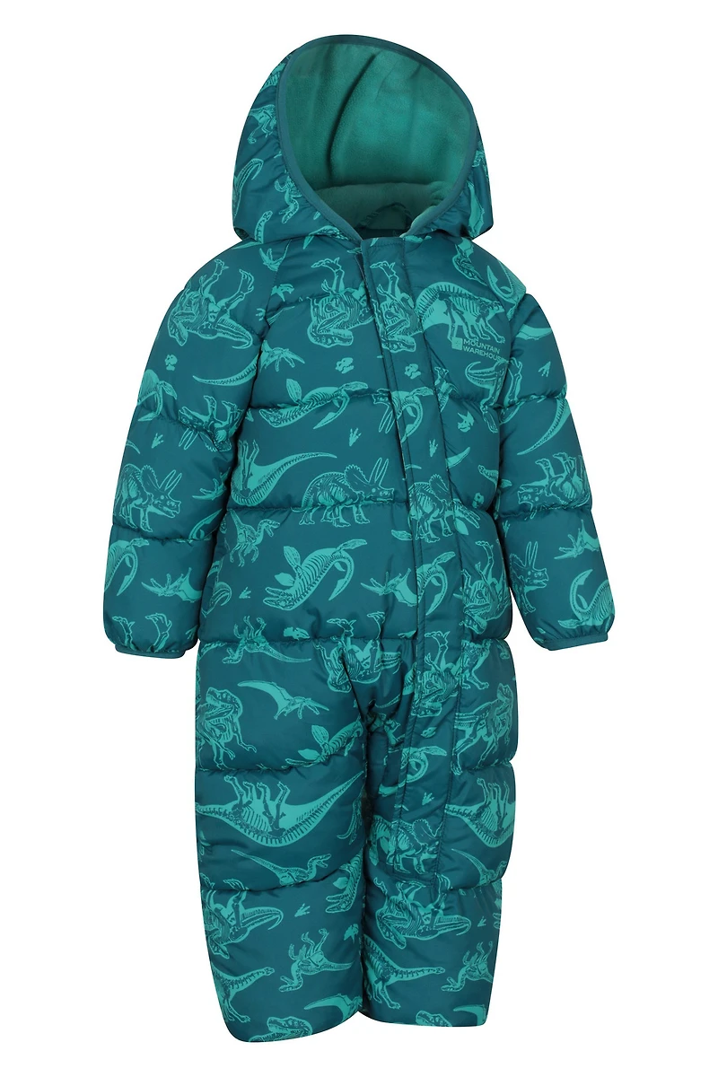Frosty Printed Toddler Insulated Suit