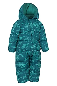 Frosty Printed Toddler Insulated Suit