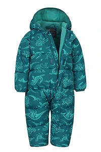 Frosty Printed Toddler Insulated Suit