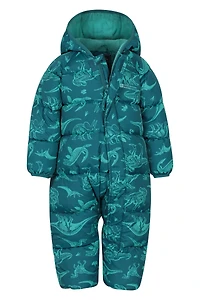 Frosty Printed Toddler Insulated Suit