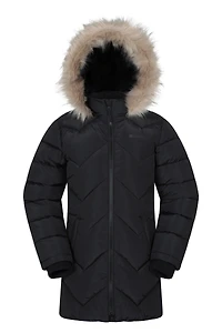 Galaxy Kids Water-resistant Long Insulated Jacket