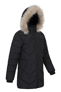 Galaxy Kids Water-resistant Long Insulated Jacket