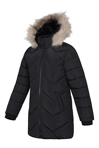 Galaxy Kids Water-resistant Long Insulated Jacket
