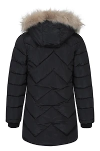 Galaxy Kids Water-resistant Long Insulated Jacket