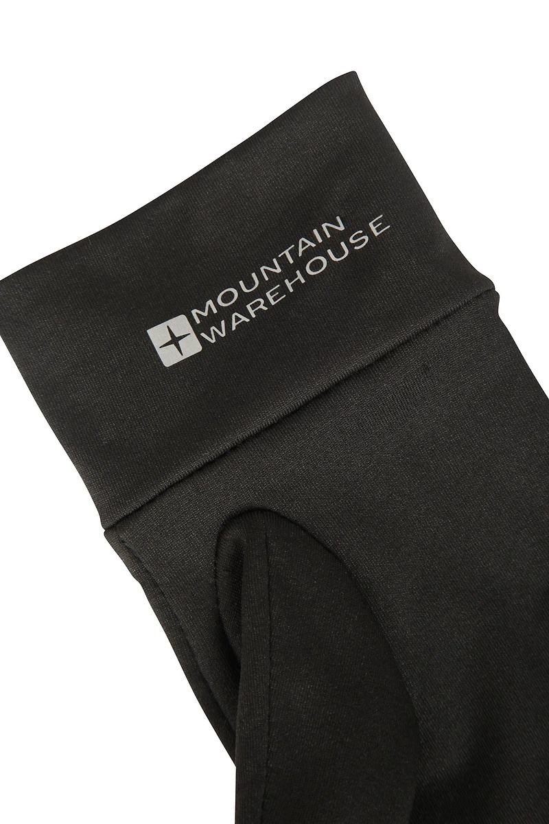 Touch Screen Womens Liner Gloves