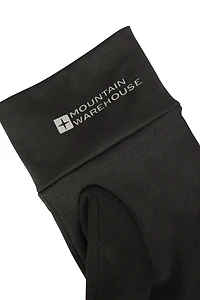 Touch Screen Womens Liner Gloves