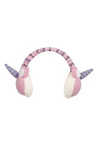 Unicorn Adjustable Knitted Kids Earmuffs