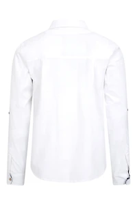 Coconut Textured Mens Long Sleeved Shirt