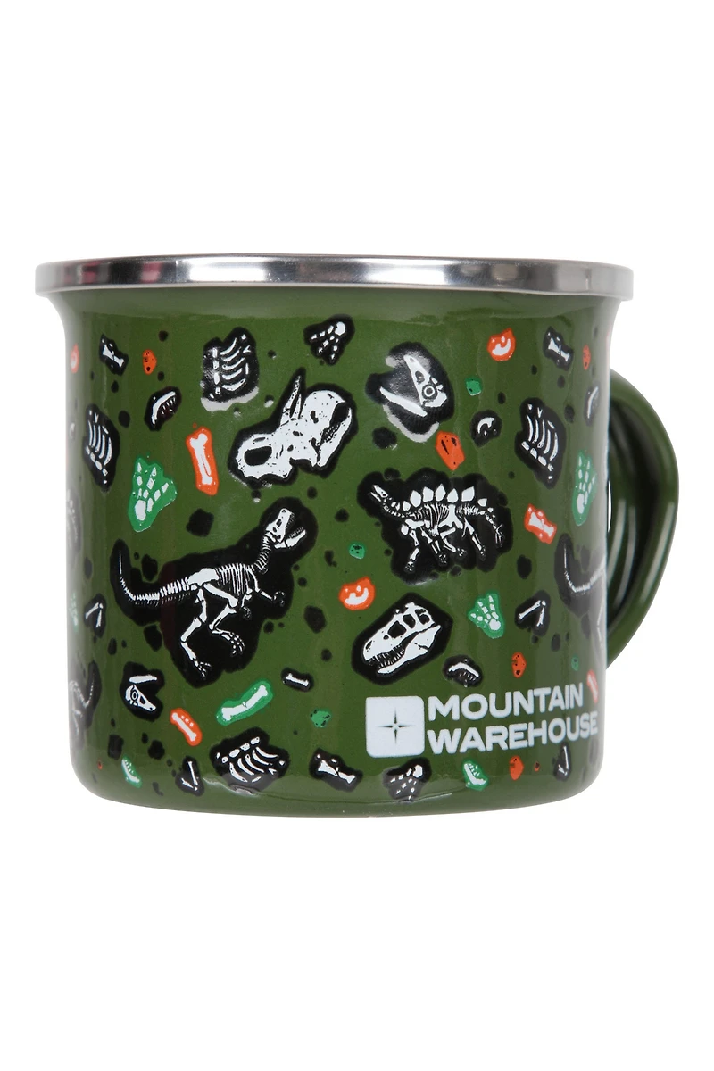 Small Dino Enamel Mug - 200ml