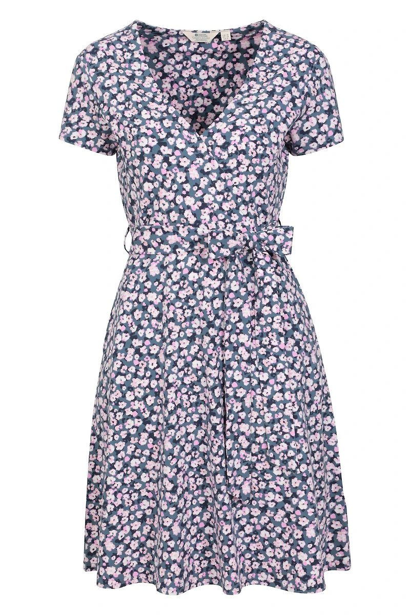Santorini Womens UV Jersey Wrap Dress