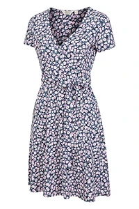 Santorini Womens UV Jersey Wrap Dress