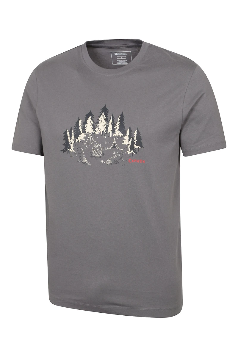 Canada Sketch Mens T-Shirt
