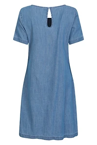 Flora Women UV Protective Denim Dress