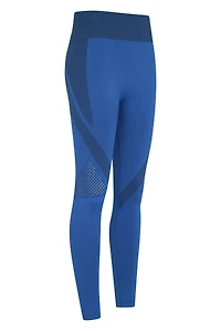 Track Womens High Waisted Seamless Leggings