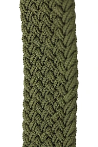 Braided Stretch Mens Belt