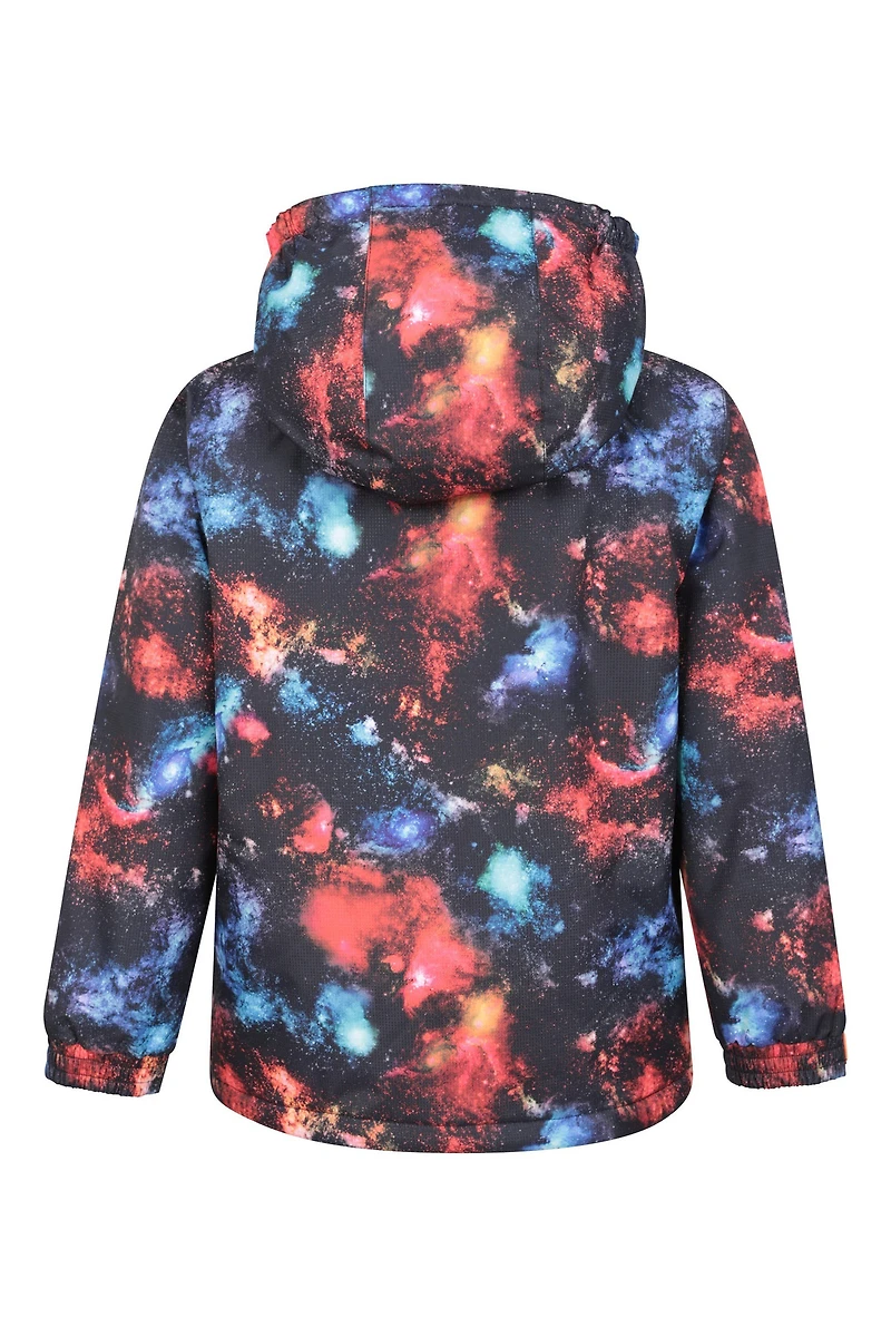 Mogal Printed Kids Ski Jacket