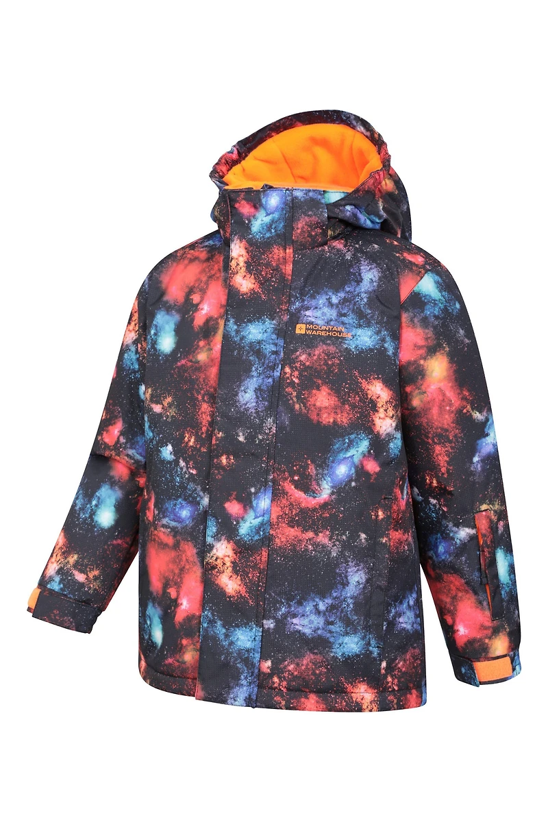 Mogal Printed Kids Ski Jacket