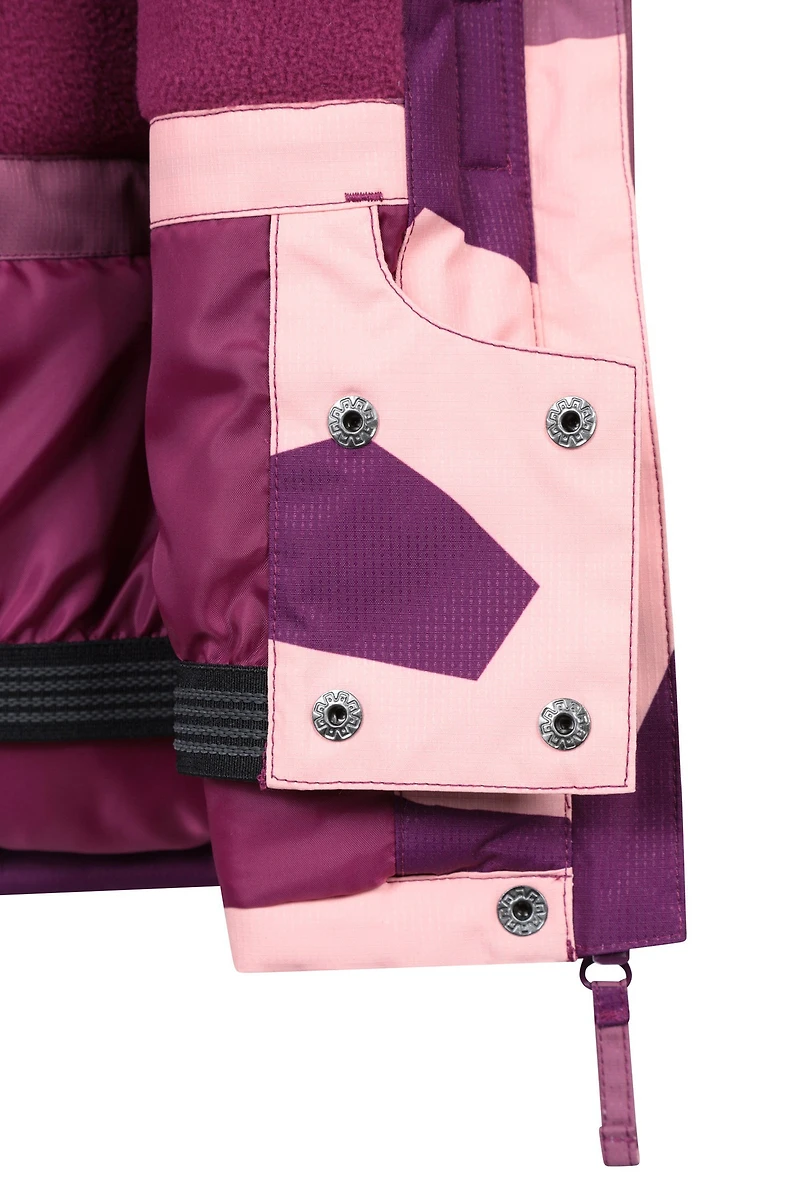 Snowdrop Printed Kids Ski Jacket