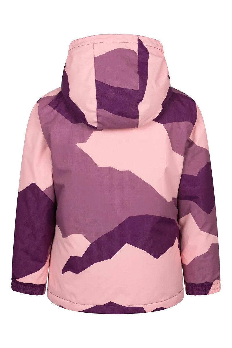 Snowdrop Printed Kids Ski Jacket