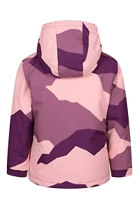 Snowdrop Printed Kids Ski Jacket