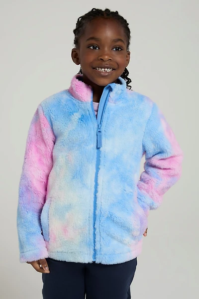 Rainbow Cozy Kids Fleece