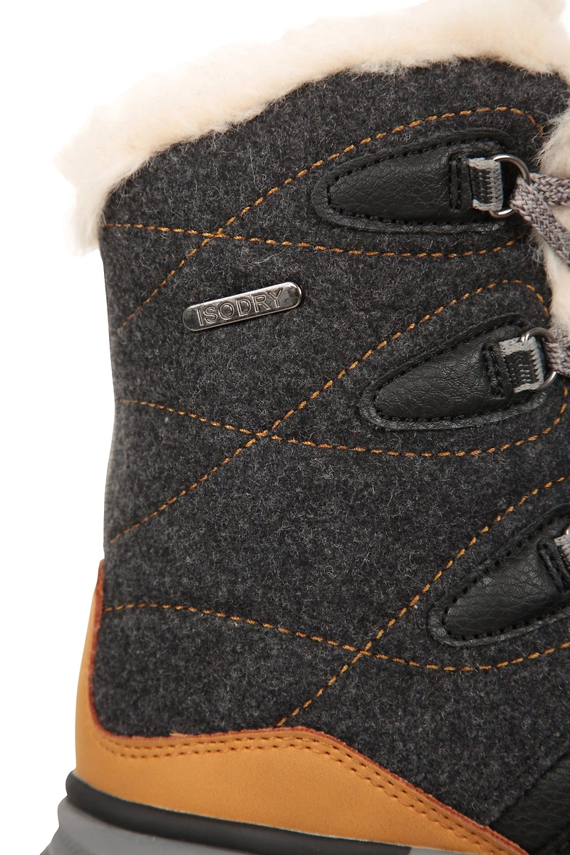 Ice Crystal Womens Waterproof Snow Boots