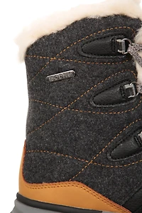Ice Crystal Womens Waterproof Snow Boots