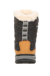 Ice Crystal Womens Waterproof Snow Boots
