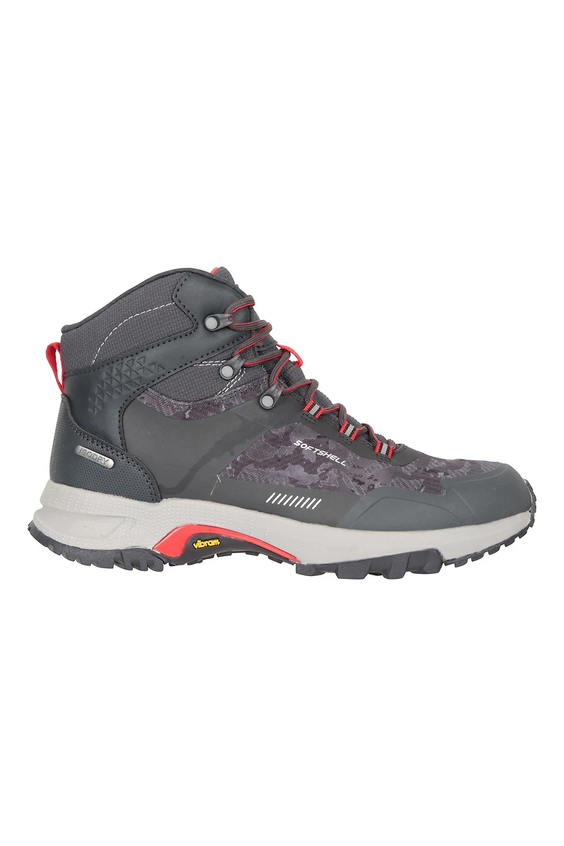Extreme Spectrum Mens Waterproof Softshell Vibram Hiking Boots
