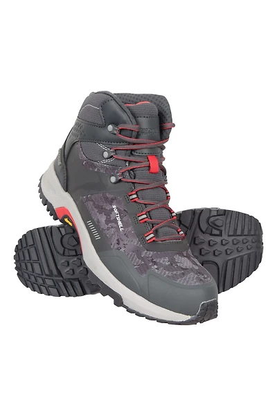 Extreme Spectrum Mens Waterproof Softshell Vibram Hiking Boots