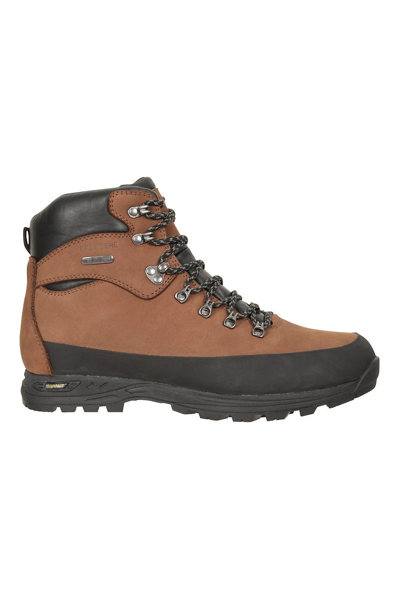 Quest Mens IsoGrip Leather Waterproof Hiking Boots