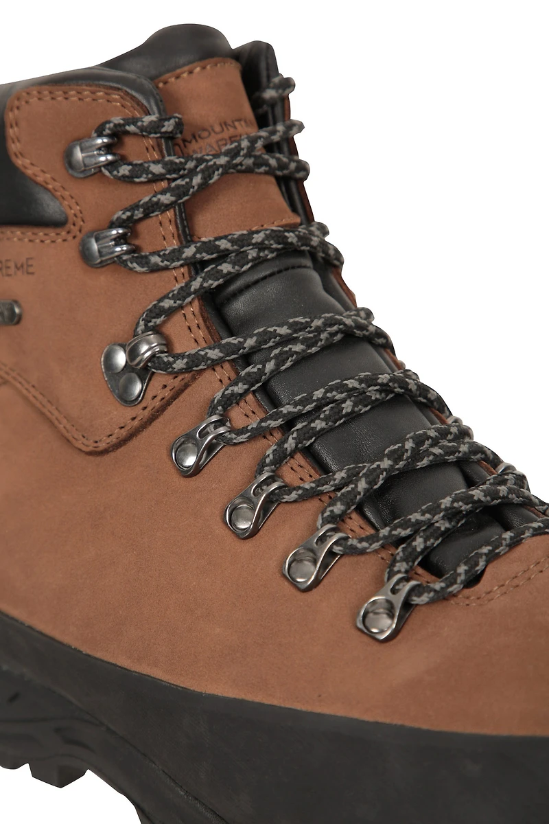 Quest Mens IsoGrip Leather Waterproof Hiking Boots