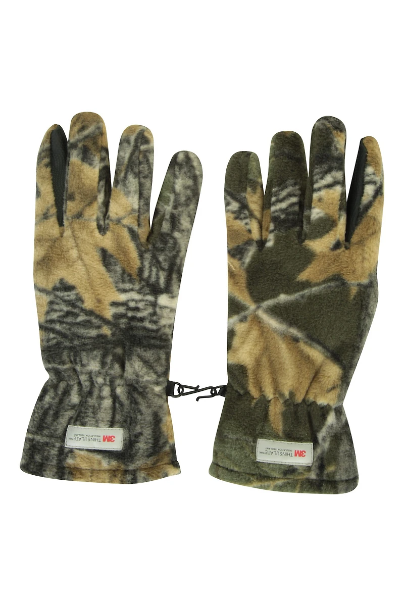 Camo Thinsulate Mens Gloves