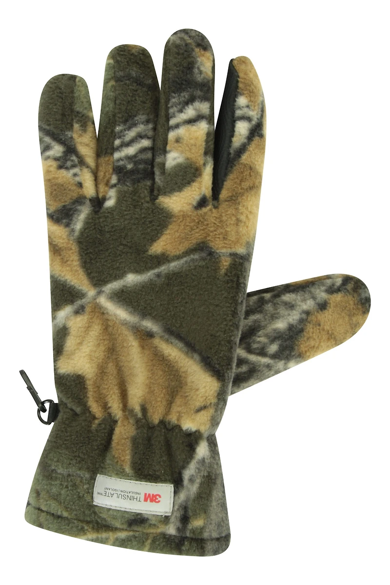 Camo Thinsulate Mens Gloves